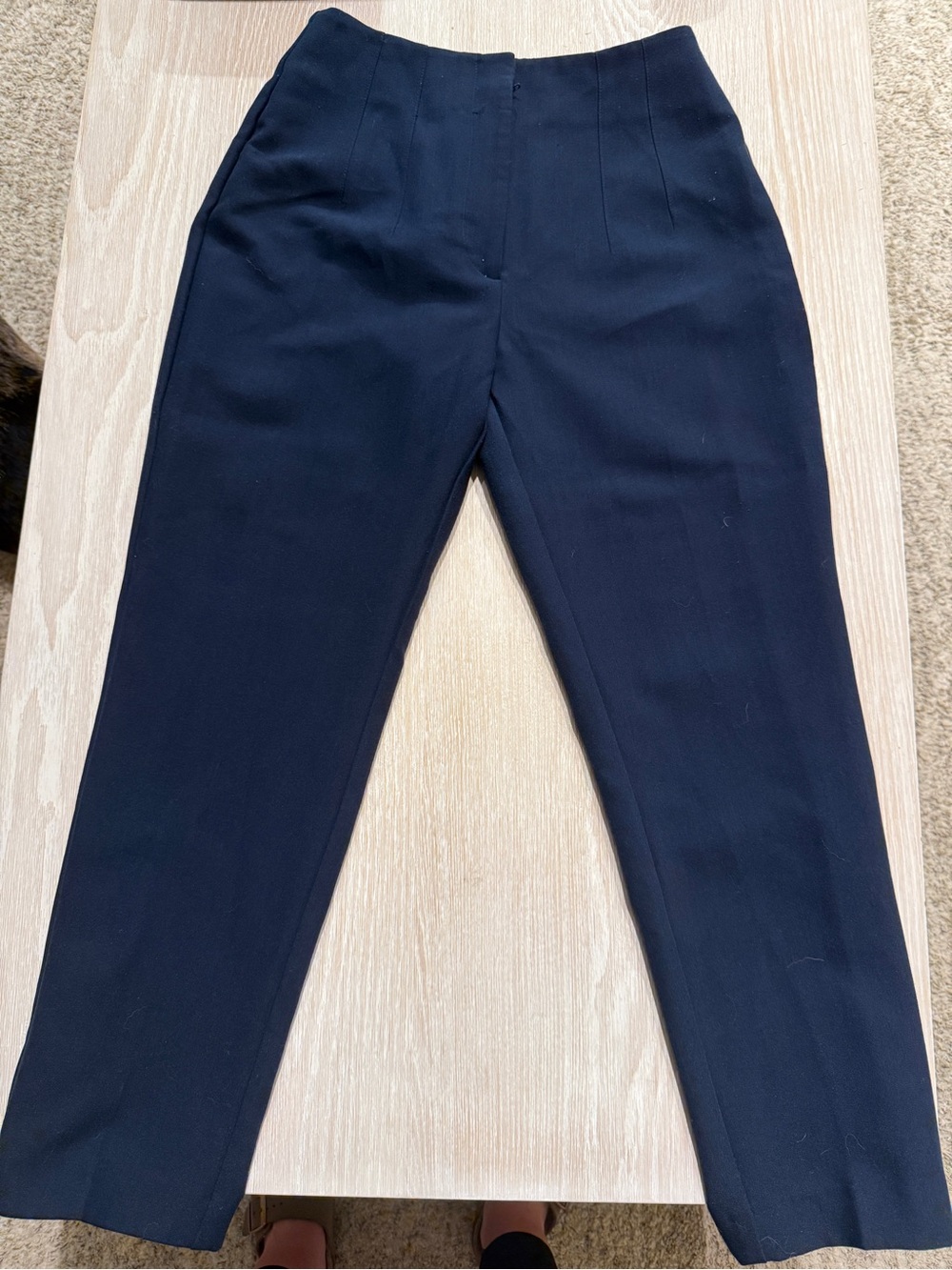 Abercrombie & Fitch Black Cropped Ankle Pants